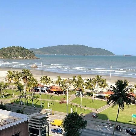 Vista Mar, Moderno Para Relaxar. Apto Completo ! São Vicente Exterior foto